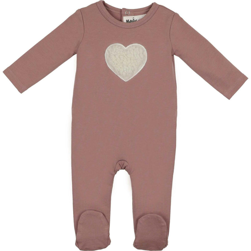 Sherpa Heart Footie