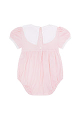 Pink Gingham Baby Bubble