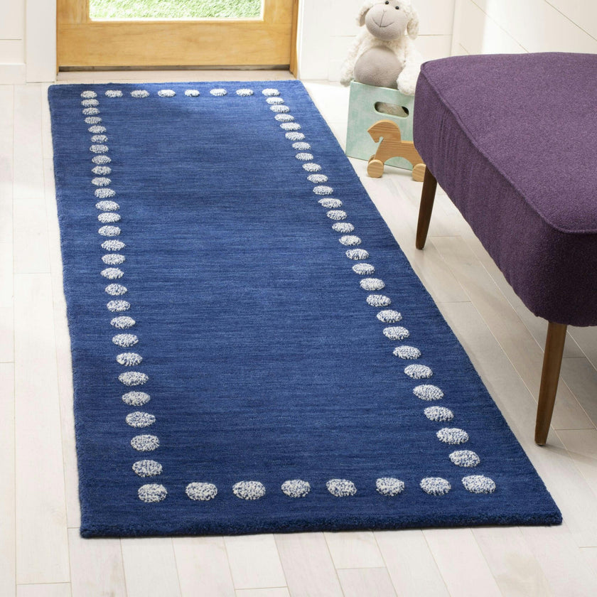 Kids Parker Rug, Navy