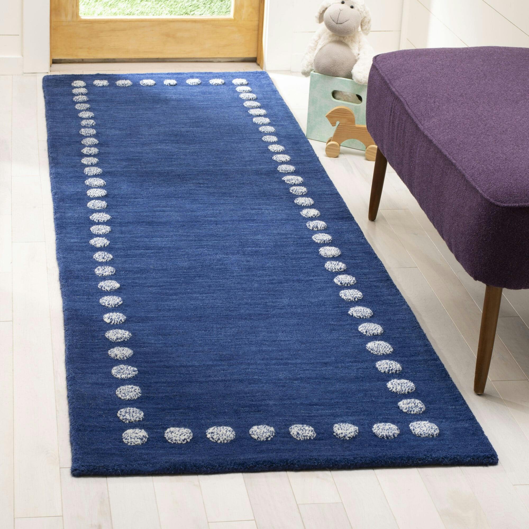 Kids Parker Rug, Navy