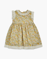 Maria Dress Yellow Green Liberty