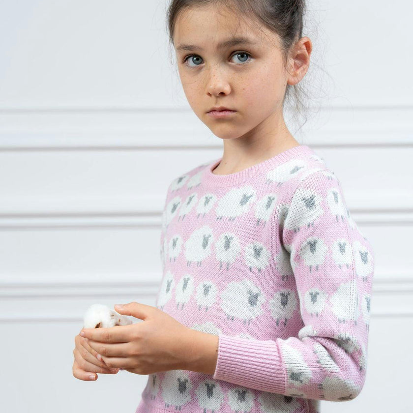 Little Bo Peep Jumper | Bubble Gum