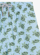 Mens Daddy & Me Swimshorts in Turtle