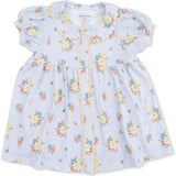 Country Stitch Floral - Betty Dress Puff Sleeve with Bloomer
