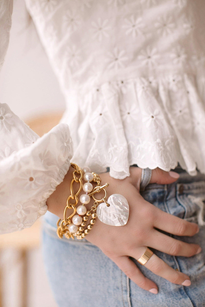 Heart On Your Sleeve Bracelet