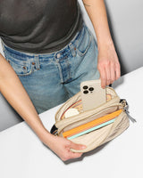 Buff/Black Madison Crossbody III