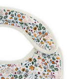 Cotton Muslin Classic Bib 3 Pack - Vintage Floral