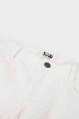 Organic Cotton Corduroy Straight Leg Pant
