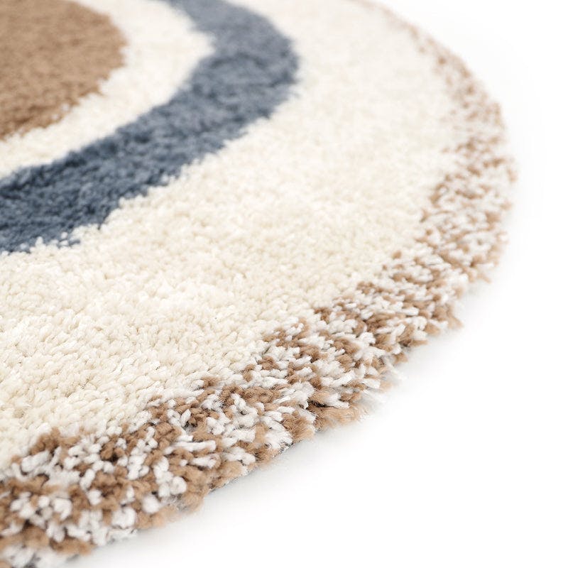 Bohemian Rainbow Round Rug