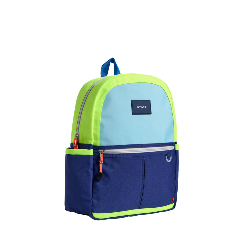 Kane Backpack, Navy/Neon