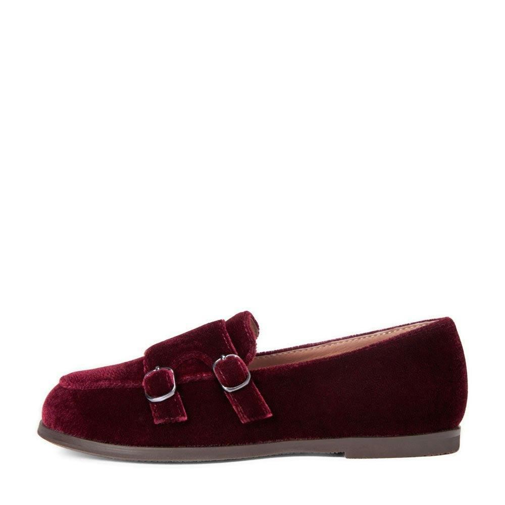 Ingrid Velvet Ribbon Trim Loafers