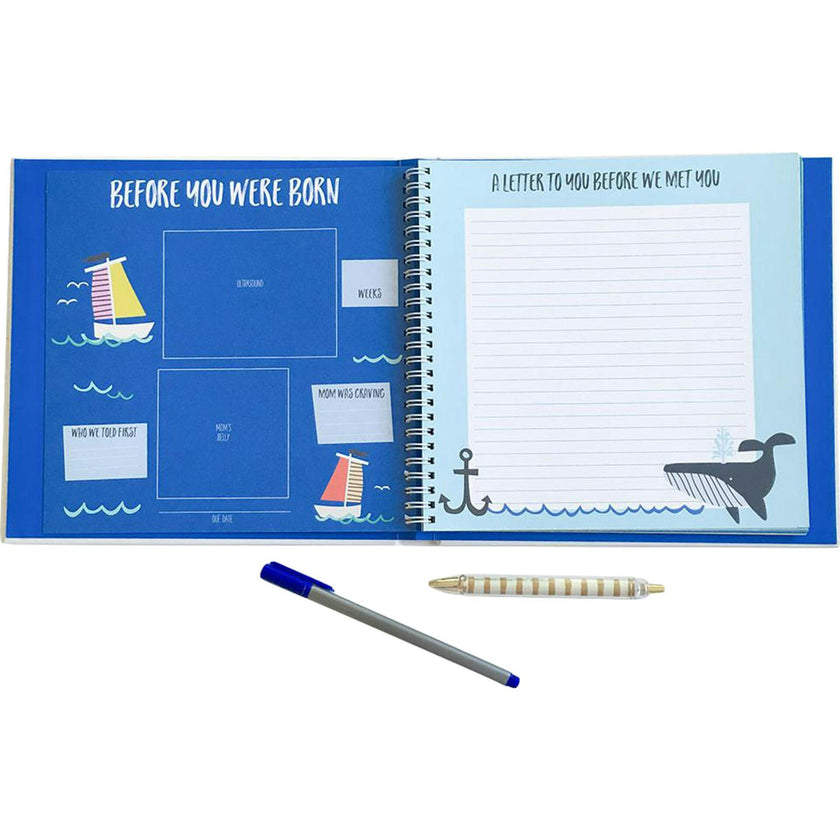 Little Captain Memory Baby Book