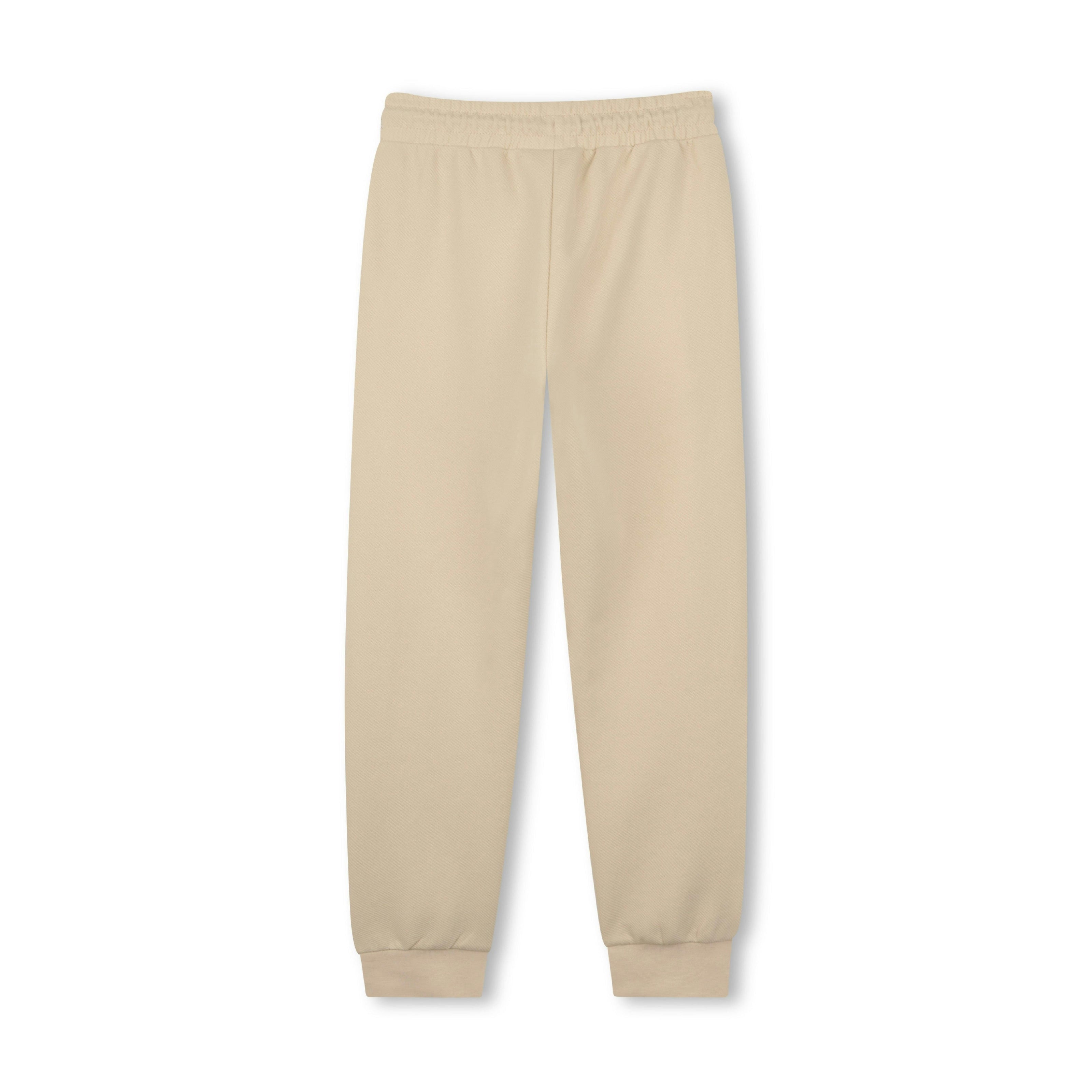 Beige Trim Detail Tracksuit