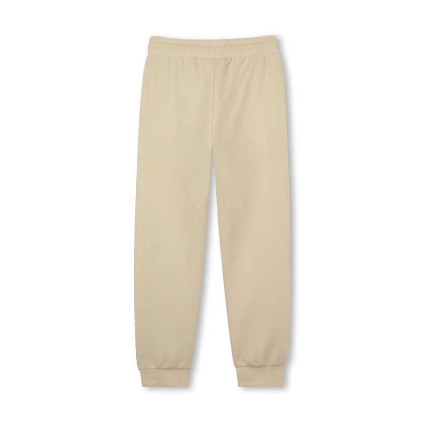 Beige Trim Detail Tracksuit