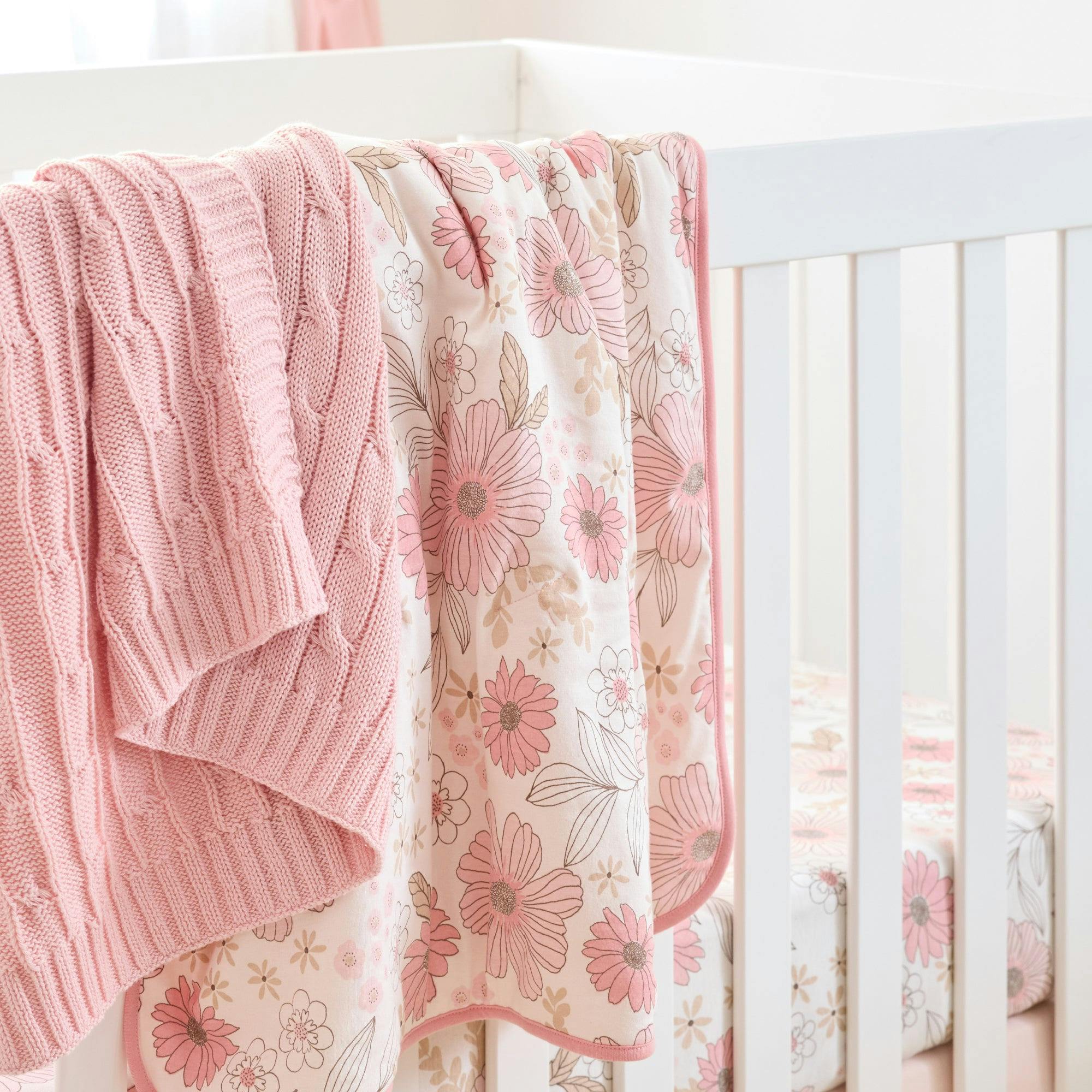 FRANKIE Fitted Crib Sheet