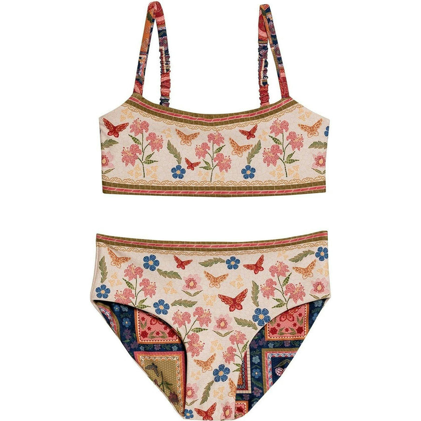 Sky Kids’ Bikini Set, Natural