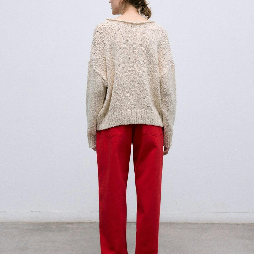 Alpina Woman Jumper Ecru