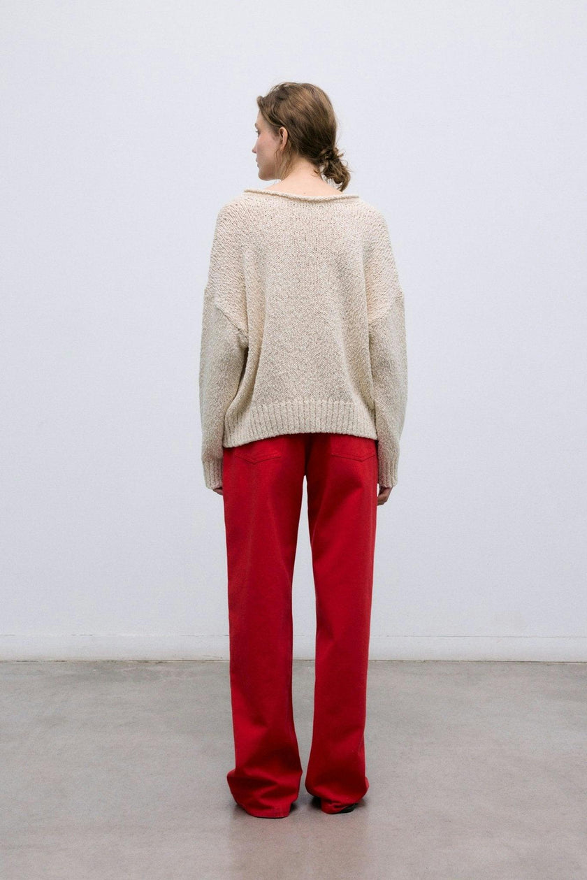 Alpina Woman Jumper Ecru