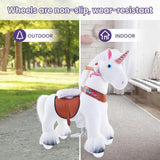 Model U® Unicorn Ride-On Toy Age 4–7 – White