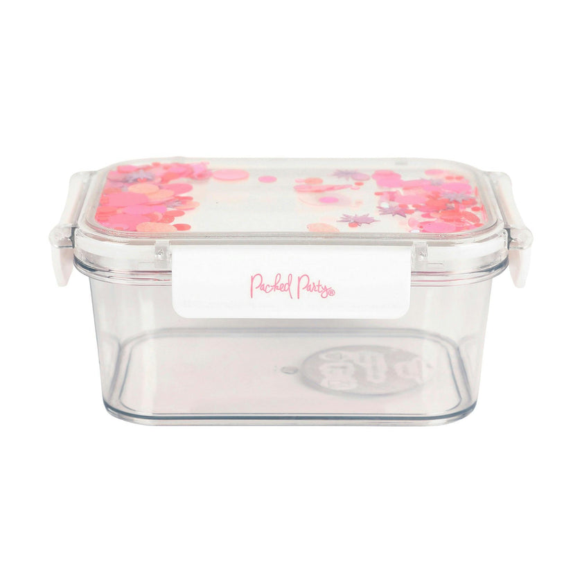 Packed Party Sweet Tart Confetti 2-Piece Food Storage Set