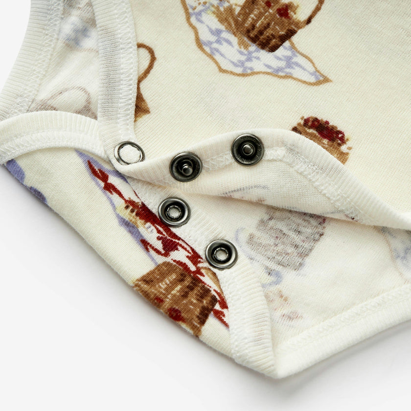 Picnic Organic Cotton Ruffle One Piece