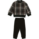 Winter Plaid Unisex Baby Set