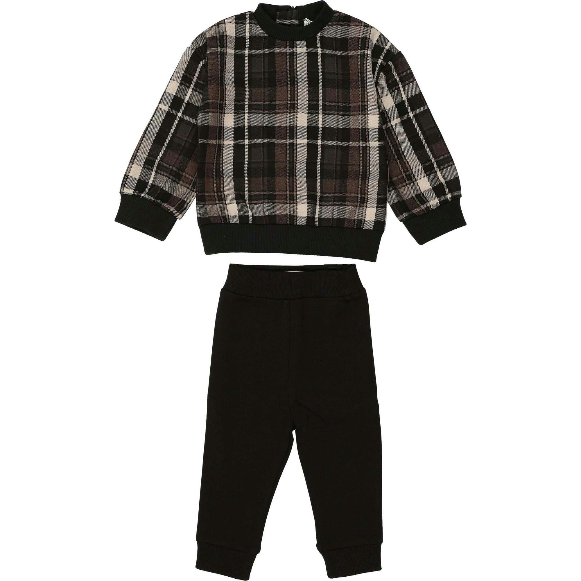 Winter Plaid Unisex Baby Set