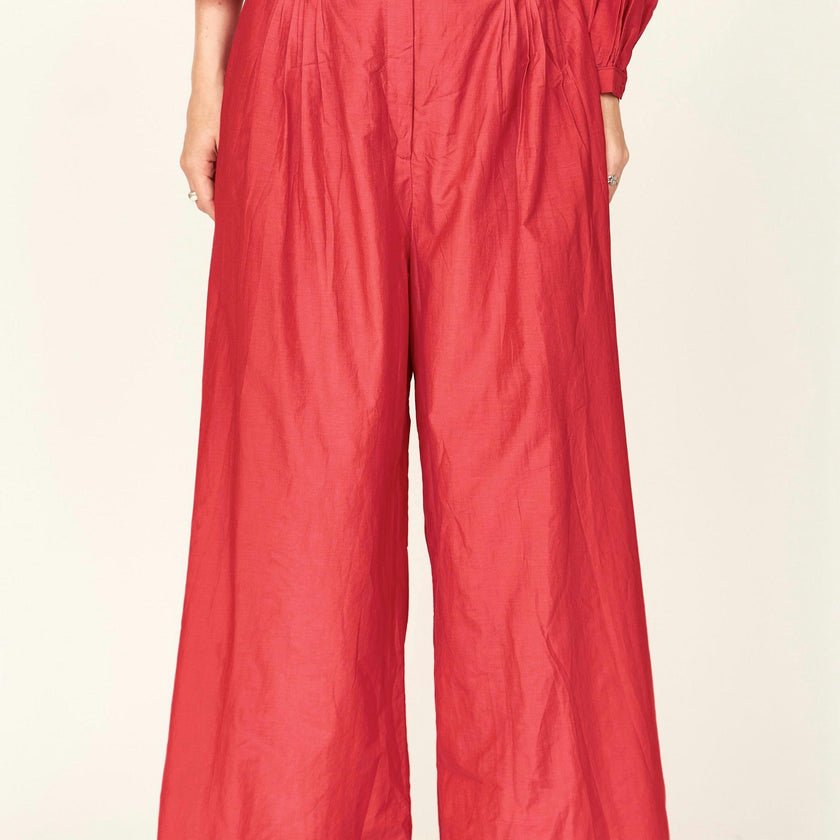 Calistoga Pant in Red