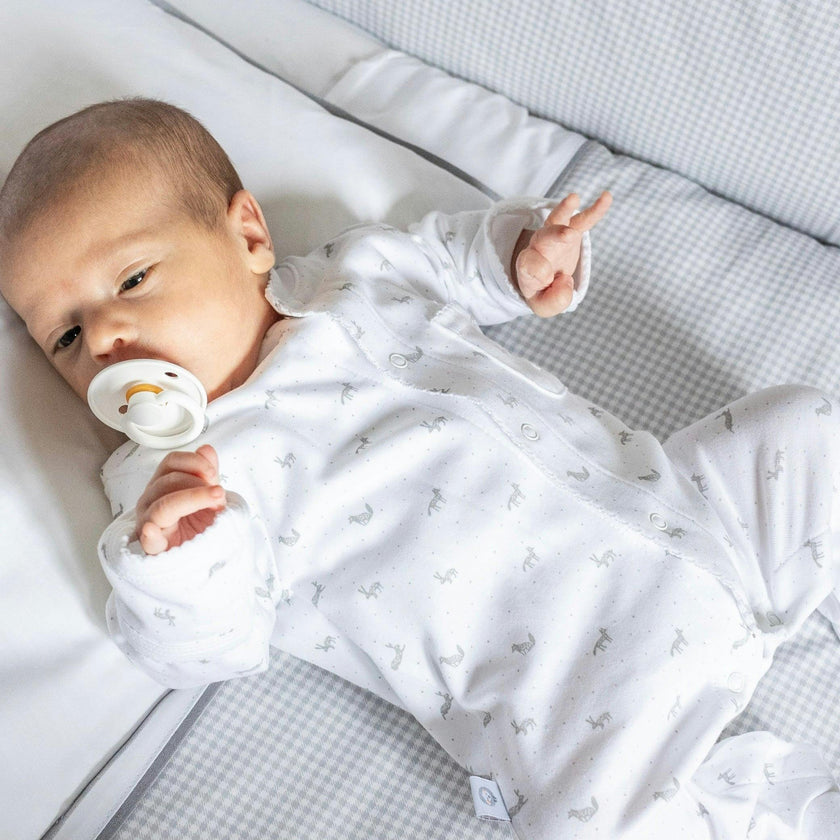 Little Gray Rabbits Pima Baby Pajama