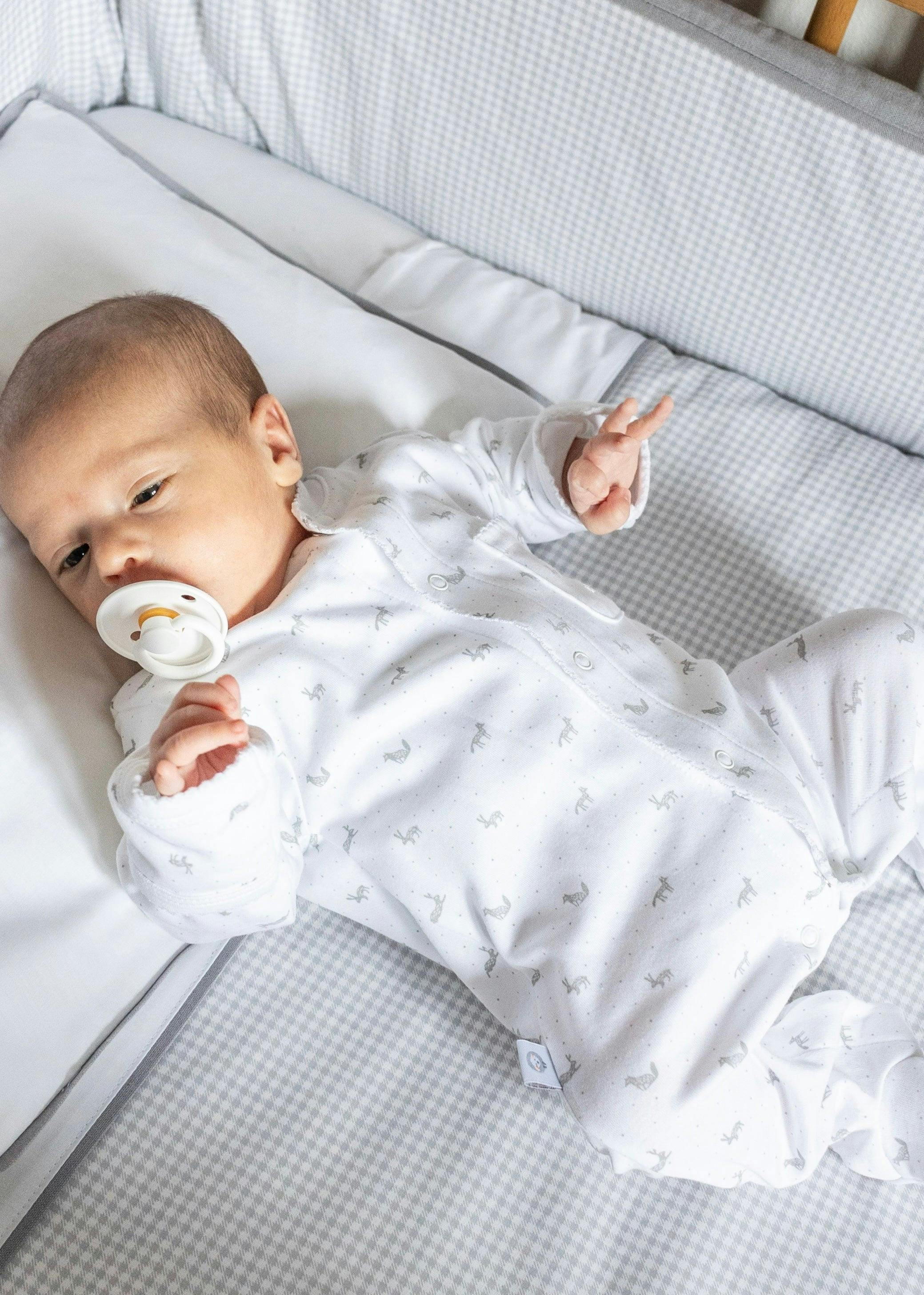 Little Gray Rabbits Pima Baby Pajama