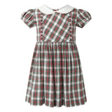 Tartan Frill Front Dress
