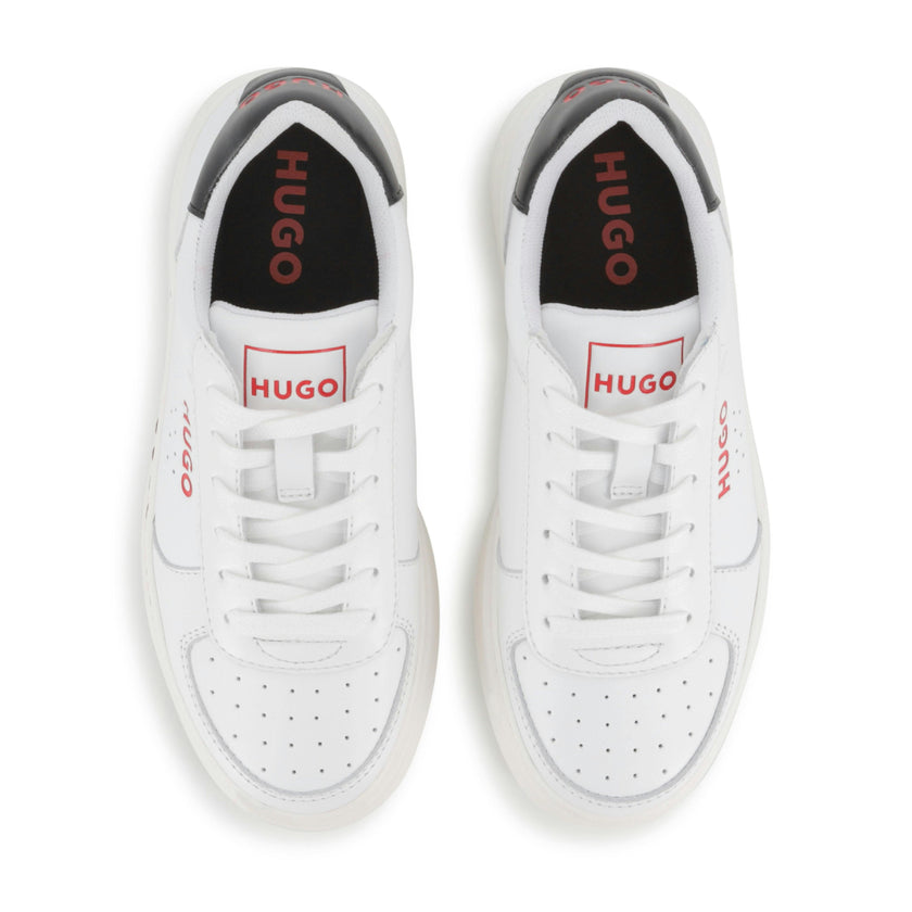 White Leather Sneakers