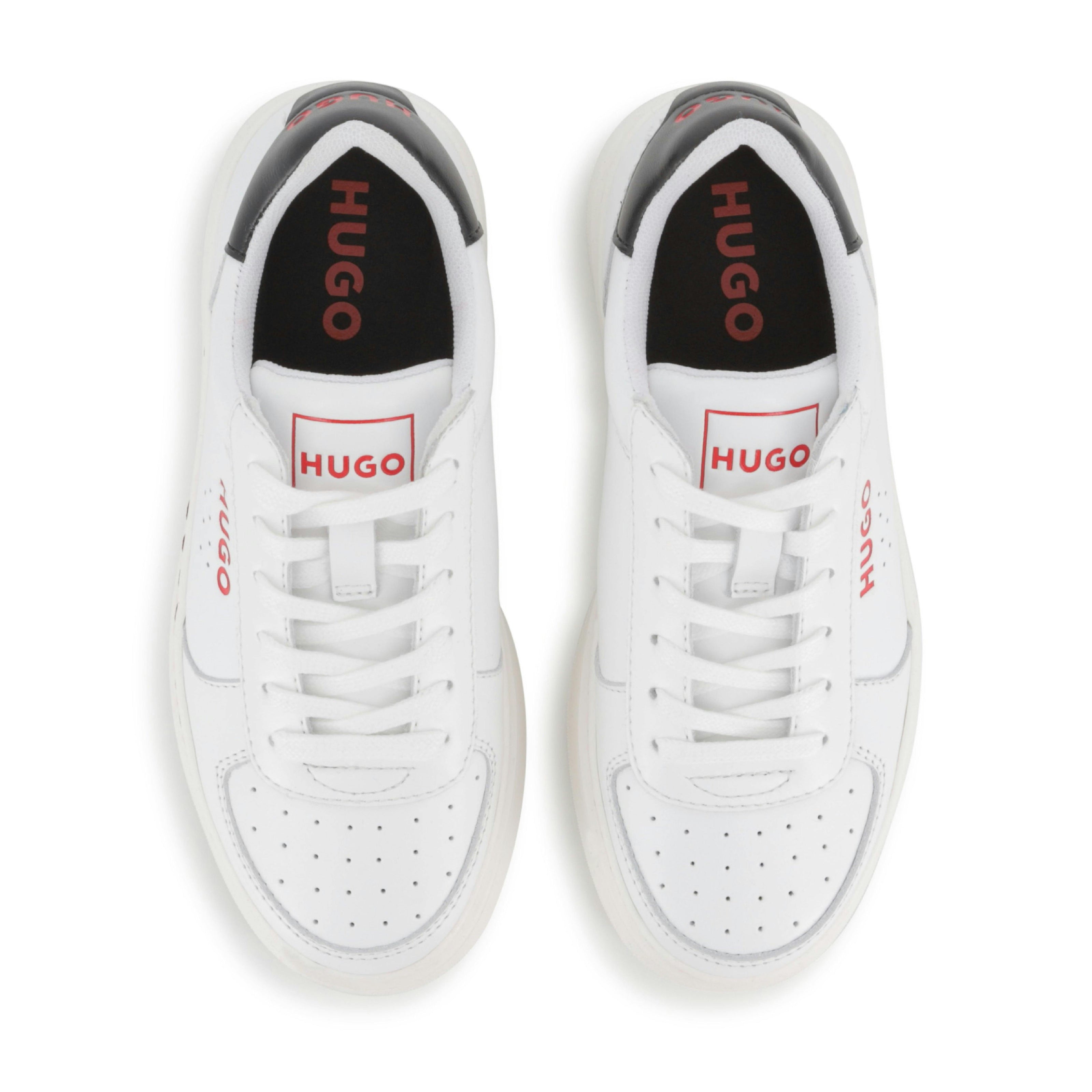 White Leather Sneakers