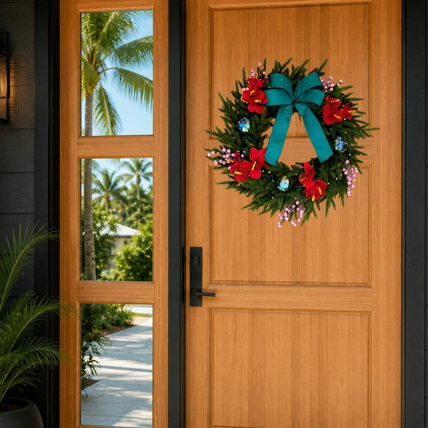 Disney® Stitch Christmas Wreath Pre-Lit
