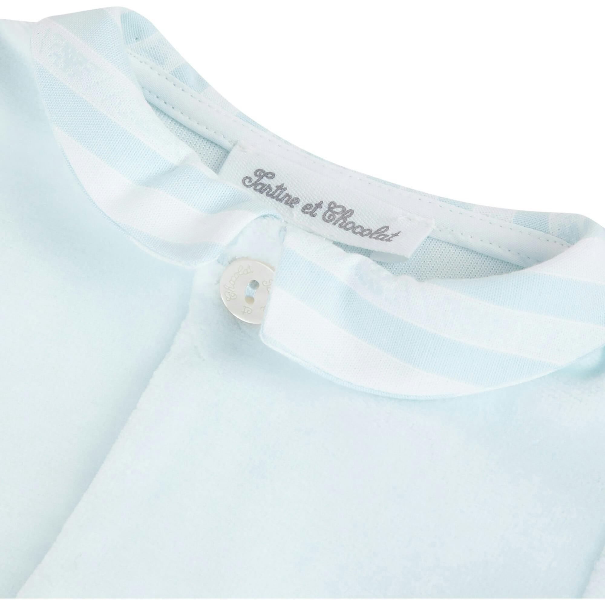 TARTINE ET CHOCOLAT Bunny Pocket Footed Pajamas