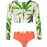 PLATANAL VERDE - SUN LONGSLEEVE BIKINI