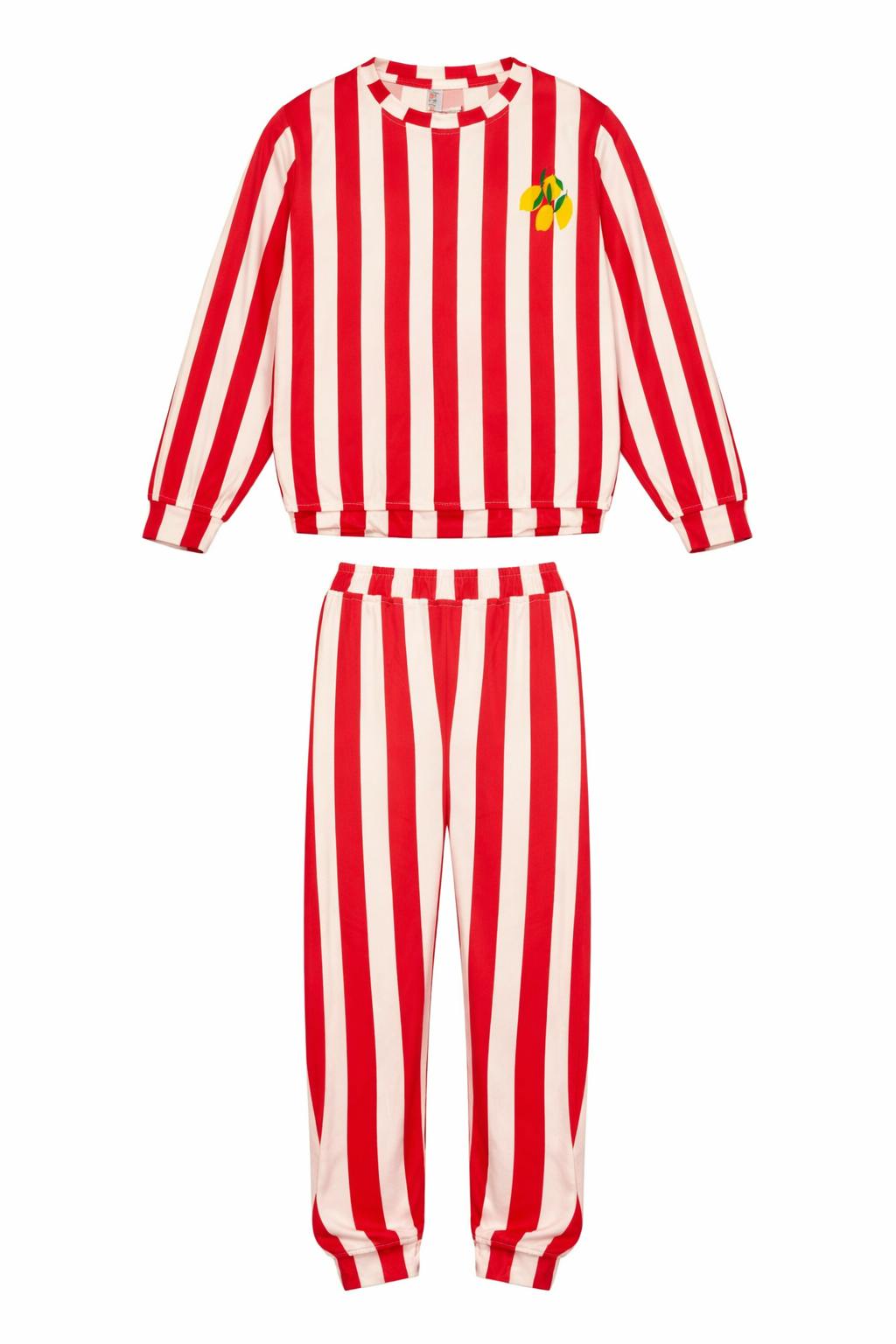 Lemonade Stripes Loungewear Set
