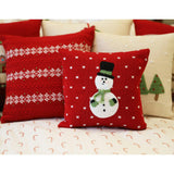 Snowman 10" Pillow