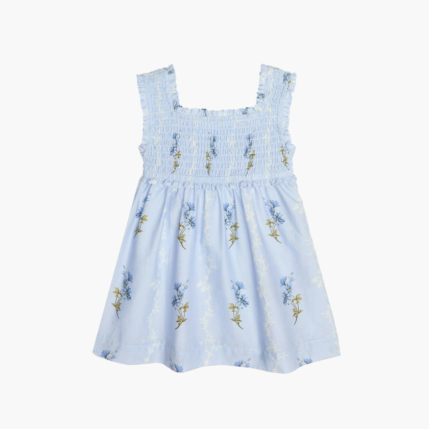 The Tiny Nora Nap Dress - Bluebell Waltz