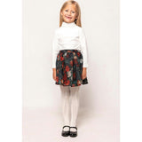 Mini Vanessa Skirt in Midnight Roses