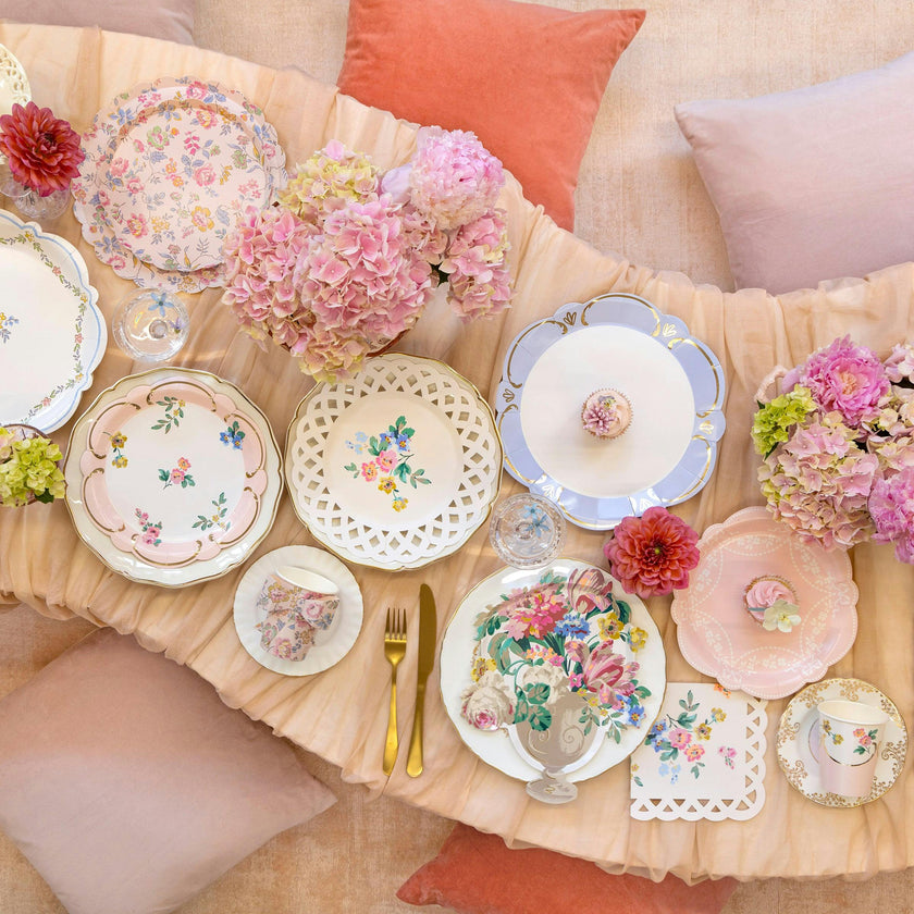 Rococo Pink Side Plates