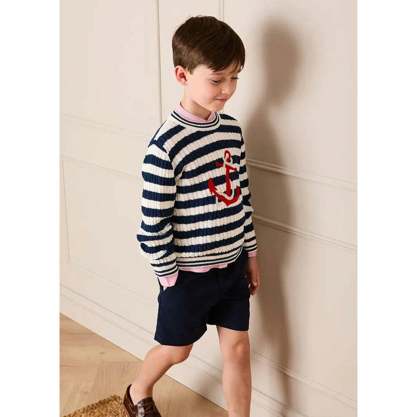 Insignia Plain Shorts in Navy (4- 10yrs)