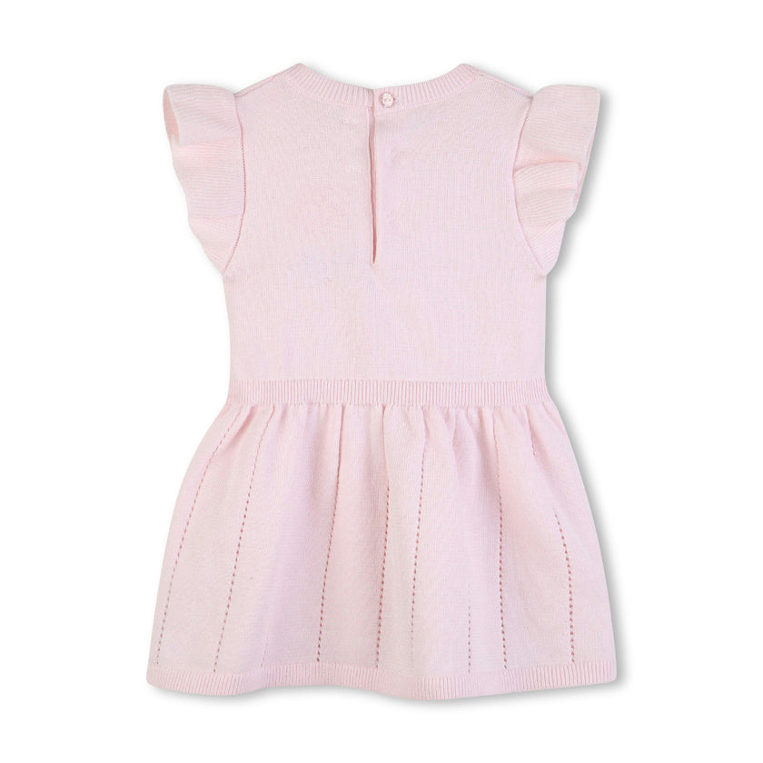 Light Pink Knit Baby Dress