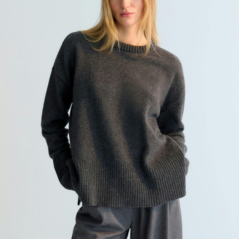 Agatha Woman Jumper Mid Grey