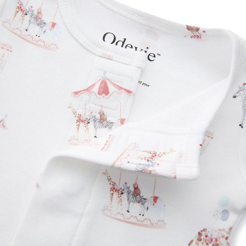 Footie Pajama Sleepsuit - Cirque Enchanté