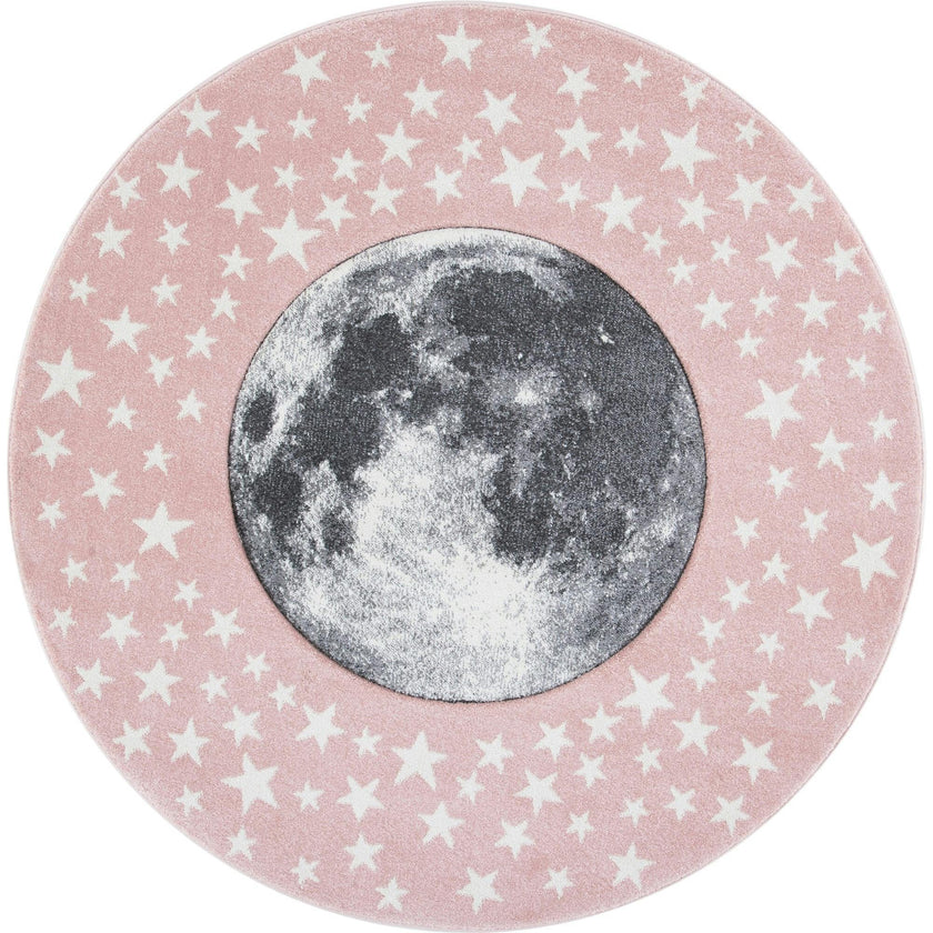 Carousel Kids Buzz Rug, Pink
