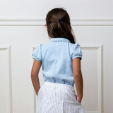 Organic Puff Sleeve Polo