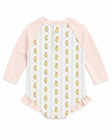 girls rosa rashguard swimsuit