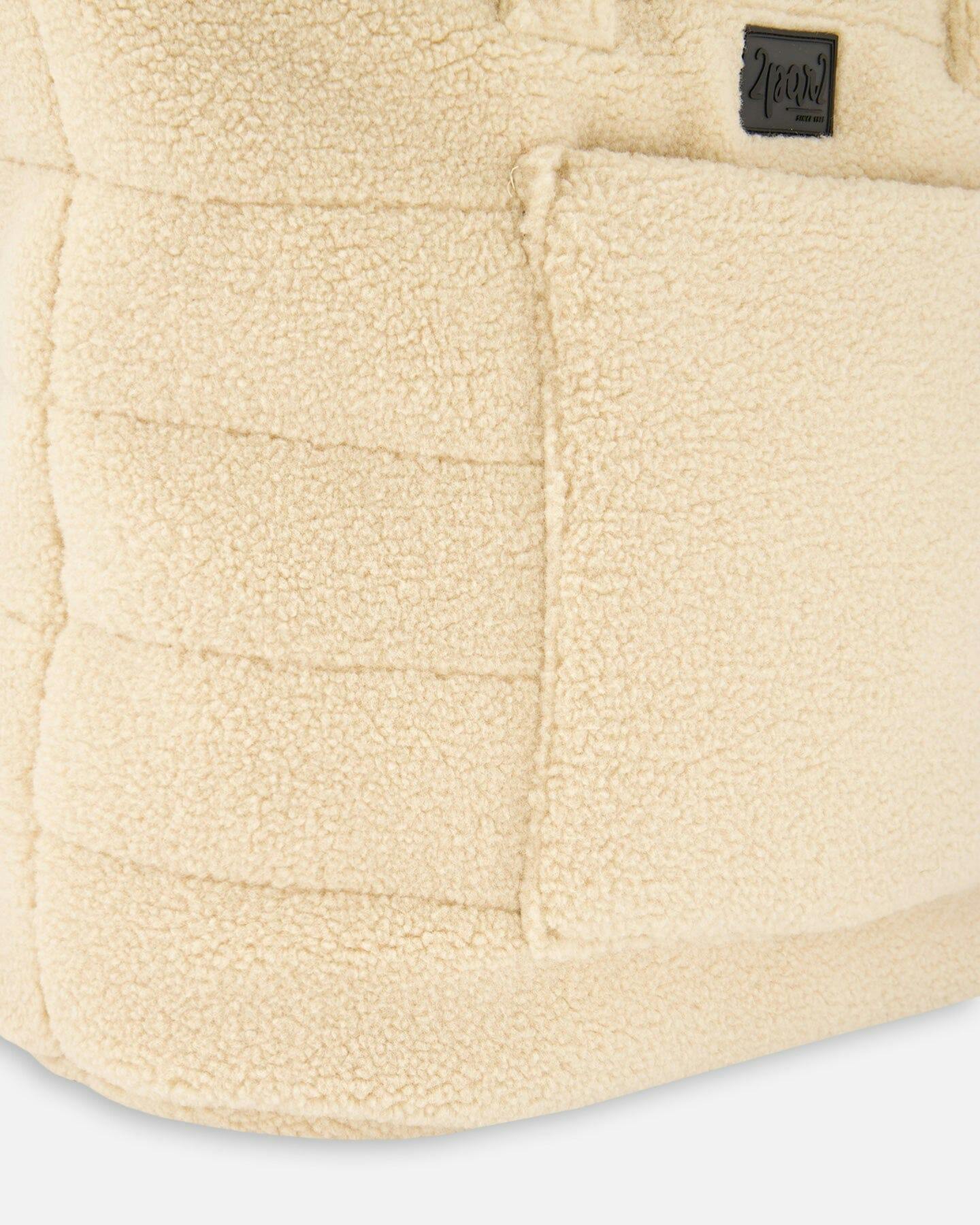 Sherpa Tote-Style Diaper Bag
