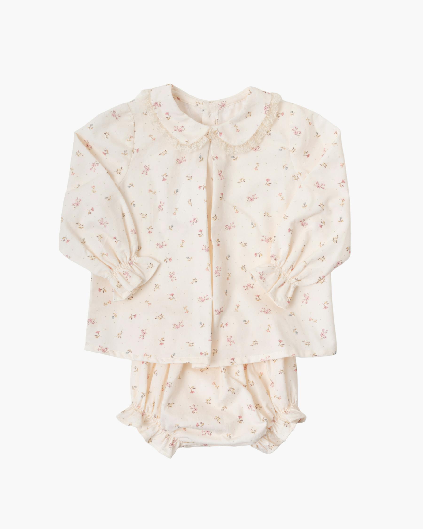 Elodie Set Minifloral Babycord